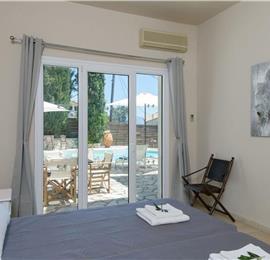 3 bedroom villa with heated pool in Kassiopi, Corfu, sleeps 6